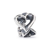Trollbeads Hearts Galore Bead Silver TAGBE-10040